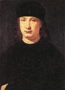 BOLTRAFFIO, Giovanni Antonio Portrait of a Magistrate oil painting artist